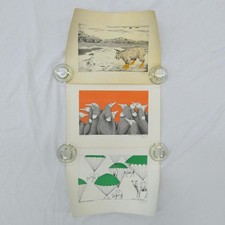 Simon Drew Signed Prints SkateGoat, Sheep Droppings & Those Dark Satanic Moles