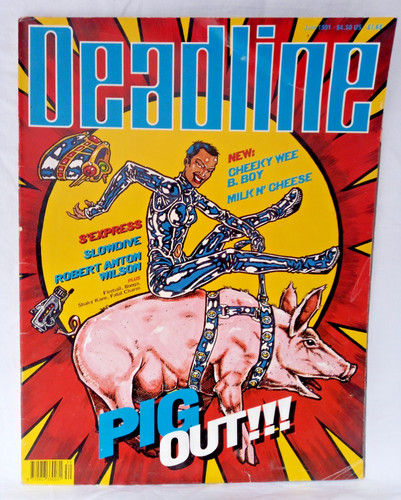 Deadline comic magazine - comic,