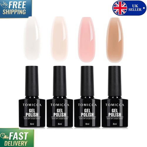 Translucent gel nail - gel, polish