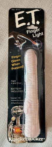 Vintage light up finger - e.t.,