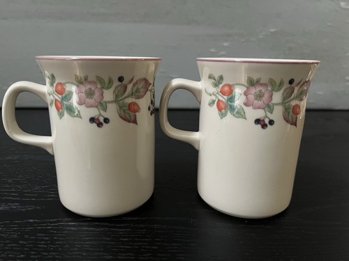 Wedgwood roseberry coffee - coffee, mugs