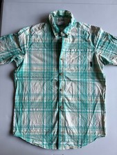 Columbia Men's Silver Ridge Short Sleeve Shirt Multi Plaid Green Regular Small