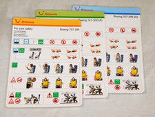 3 X BRITANNIA AIRWAYS TUI