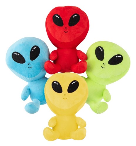 Alien plush colours - colours, red