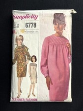 Simplicity 6778 Misses Dress
