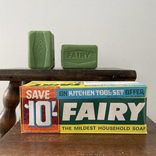 Vintage fairy household soap - fairy,