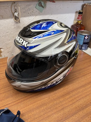 Full faced shark helmet small - full,