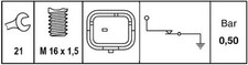 Oil pressure switch 6ZL 009