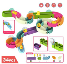 Baby Bath Toy Duck Slide Wall