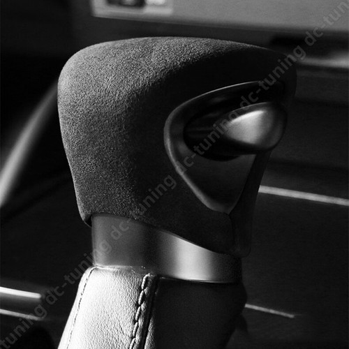 Alcantara leather gear shift - leather,