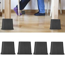 4pcs Chair Bed Risers Elephant Feet Lift Furniture Extra Raisers Stands Stable