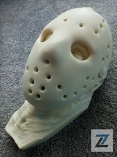 Life Size Friday 13th Mask Jason Voorhees Horror Bust Wall Hanger Resin Prop