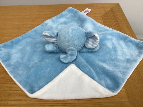 Blue elephant comforter - elephant,