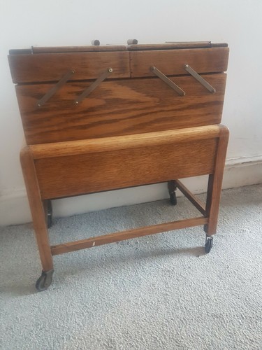 Large vintage wooden - vintage,