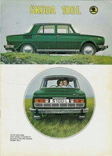 Skoda S100 L 1970-71 UK Market