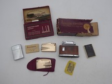 Job Lot of Vintage Ronson Dunhill Etc Lighters and Accessories