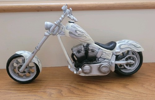 Rare resin statue motorcycle - rare,