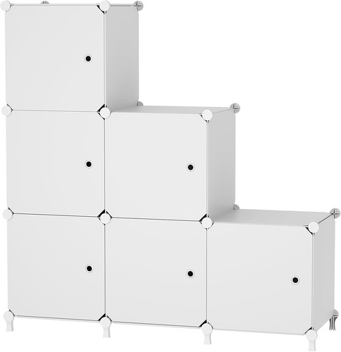 Cube storage unit with - 6,