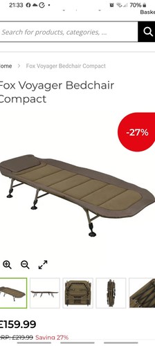 Fox voyager compact carp - fox,