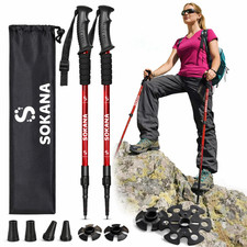 2Pcs 3-Section Telescopic