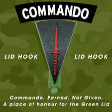 Commando dagger lid hook - lid, |
