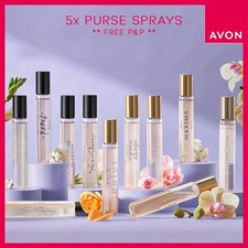 5x AVON RANDOM SELECTION OF PURSE SPRAYS EDP 10ml **5 FOR £9.99 **