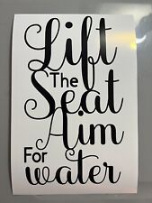 Funny Toilet Sticker Decal