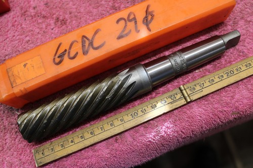 Gcdc 29mm machine reamer - reamer, hss