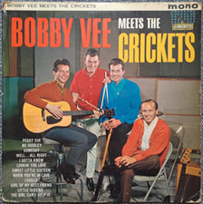 Bobby Vee Meets The Crickets - 12" VINYL LP ALBUM RECORD