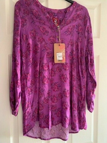 Mantaray blouse top tunic - blouse, size