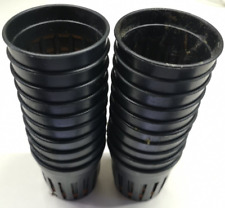 20x Aquarium Plant Pots 5cm Plastic & Ceramic Ring Tropical Fish Tank Hydroponic