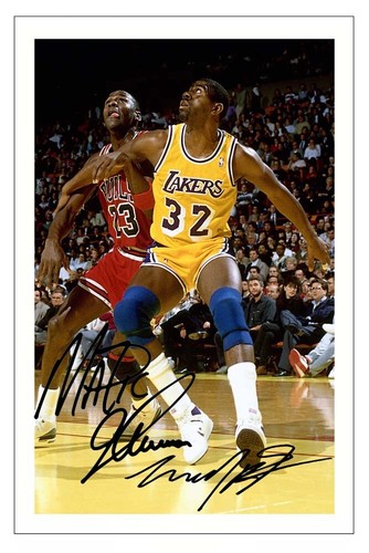 Magic johnson michael jordan - &,