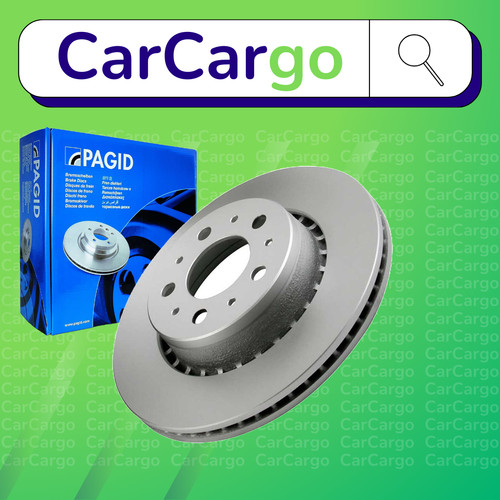Pagid vented front brake discs - pagid,