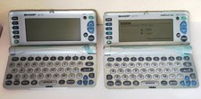Sharp Wizard ZQ-770 Electronic Organiser X 2 Faulty