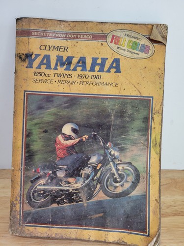 Clymer repair manual yamaha - repair,
