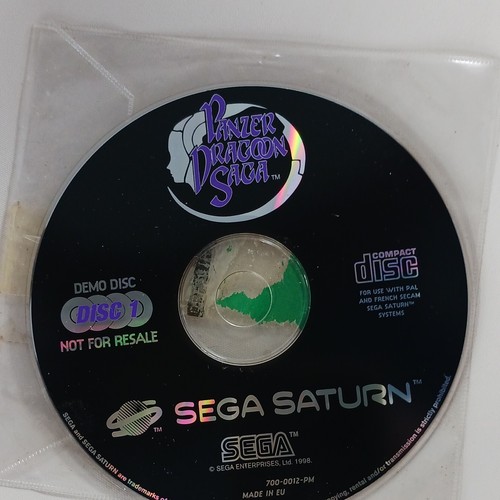 Sega panzer dragoon saga demo - panzer,