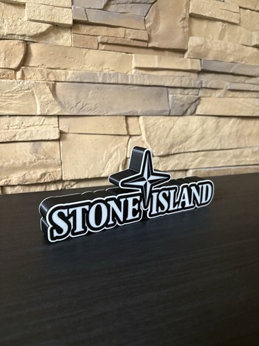 Custom printed stone island - 3d,