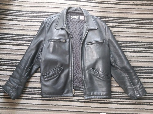 Old schott leather jacket size - jacket,