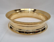 GOLD TONE HALO METAL CAKE