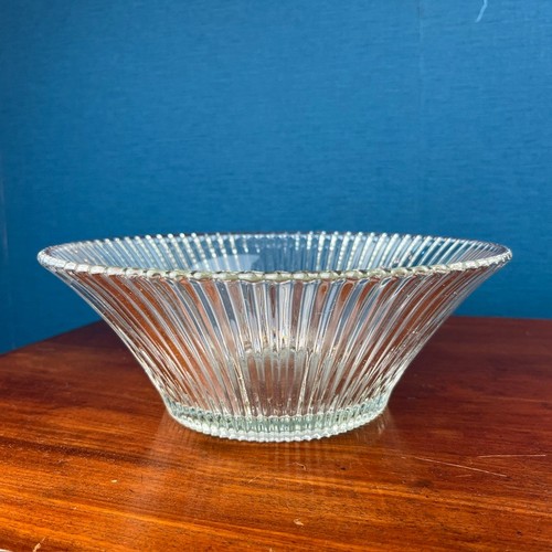 Vintage clear pressed glass - vintage,