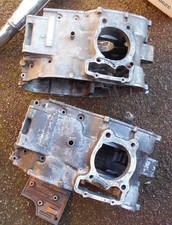 Honda XL250S Engine Cases X 2 Sets + Parts, Spares or Repairs