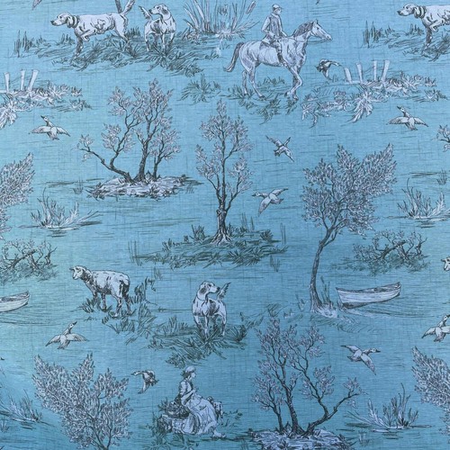 Country toile cotton - toile, rich