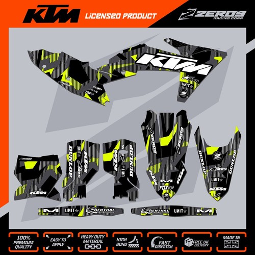 Ktm graphics kit - graphics, motocross