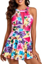 FLYILY Women's One Piece High