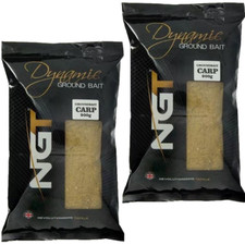 Carp Fishing Groundbait NGT Ground Bait Dynamic 900g x 2 Bags