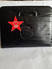 FOOTBALL MACCABI HAIFA LEATHER BRIEFCASE/ LAPTOP CASE 