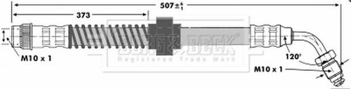 Brake hose front - brake,