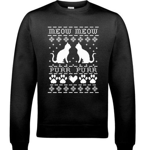 Cat ugly jumper - ugly, christmas