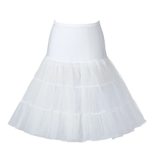 White layered tulle - layered,