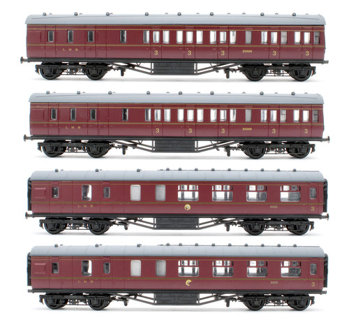 Dapol gauge rake of 4 - gauge, lms